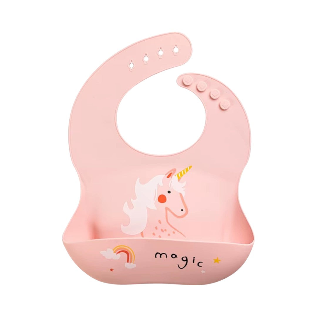 Bavoir bébé en silicone imperméable