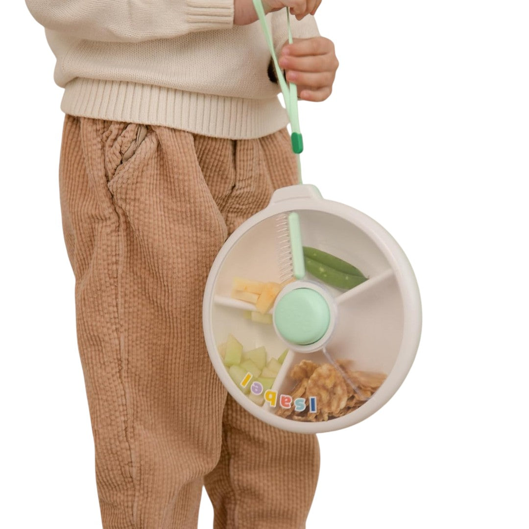 Boîte à snacks rotative pour enfants