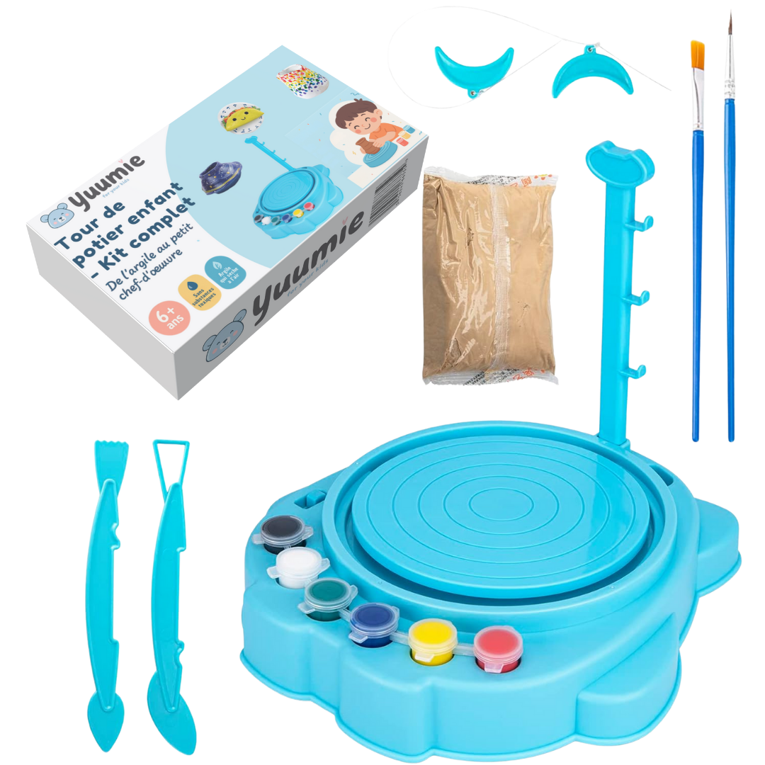 Tour de potier enfant – Kit complet