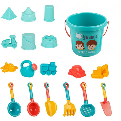 Ensemble de Jouets de Sable 18 Pièces