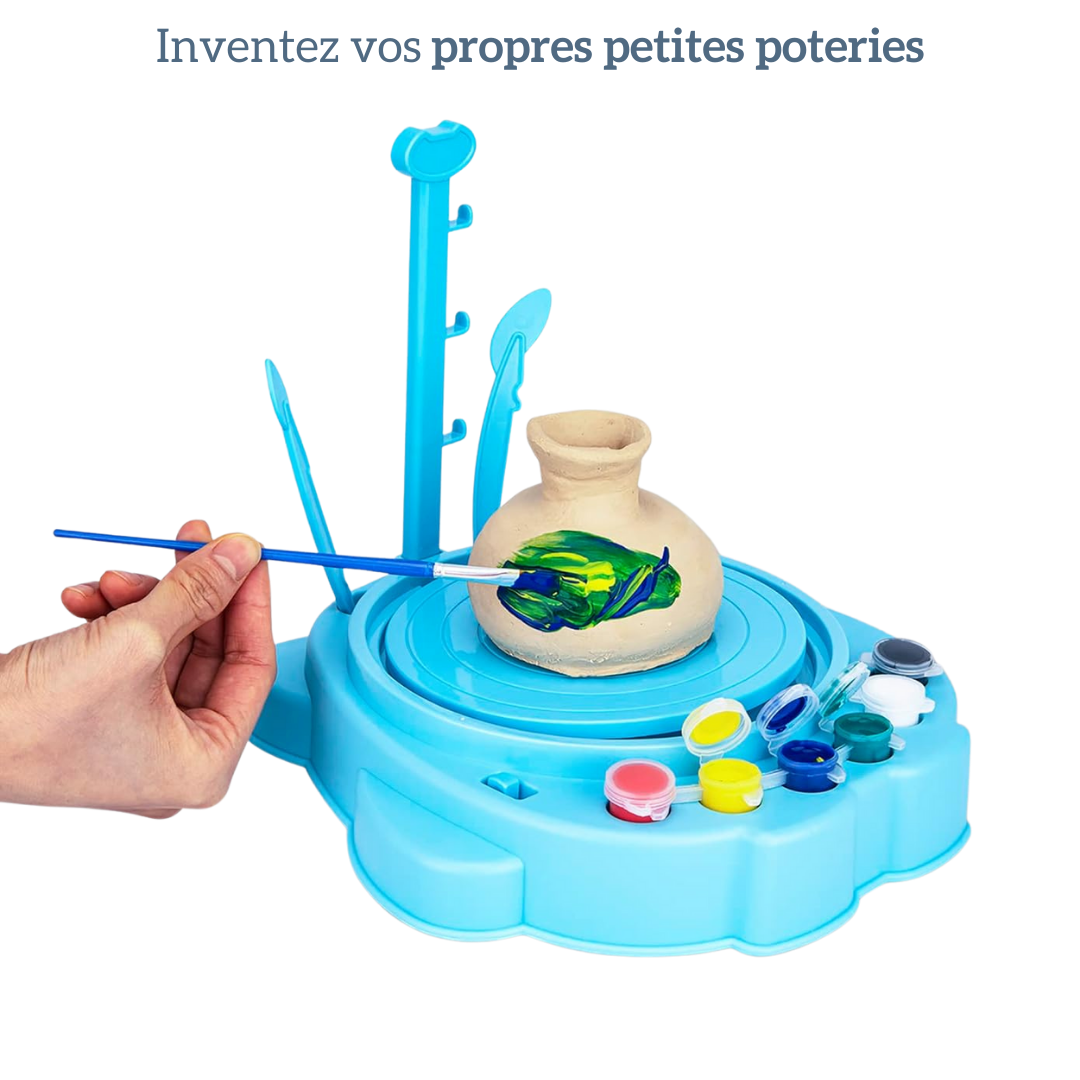 Tour de potier enfant – Kit complet