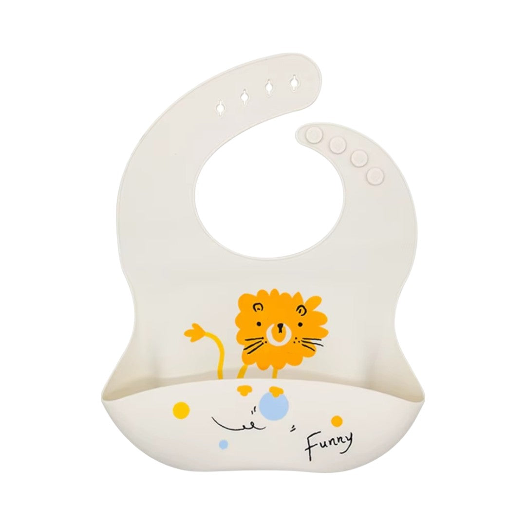 Bavoir bébé en silicone imperméable