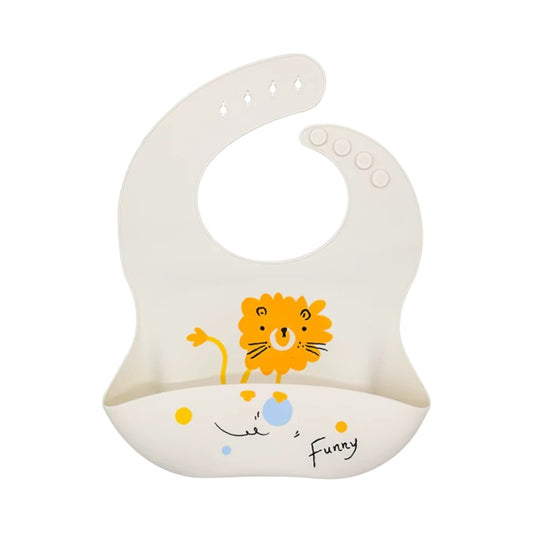 Bavoir bébé en silicone imperméable