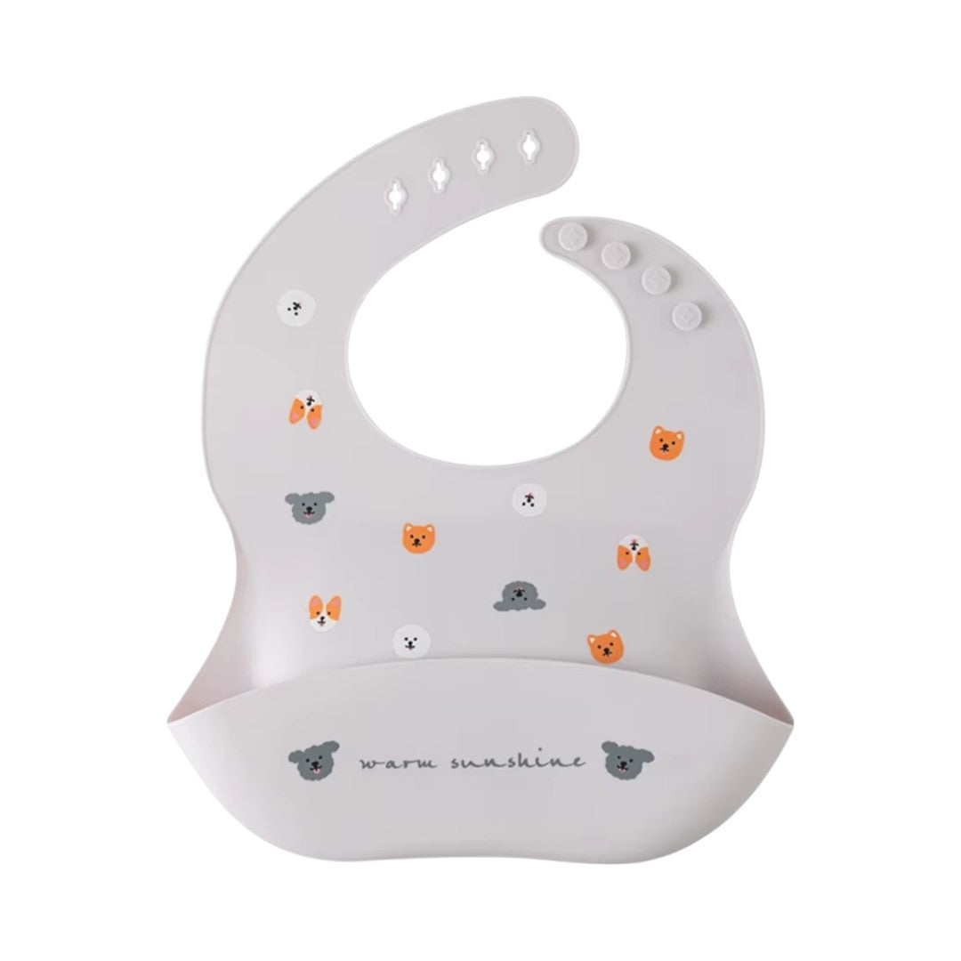 Bavoir bébé en silicone imperméable