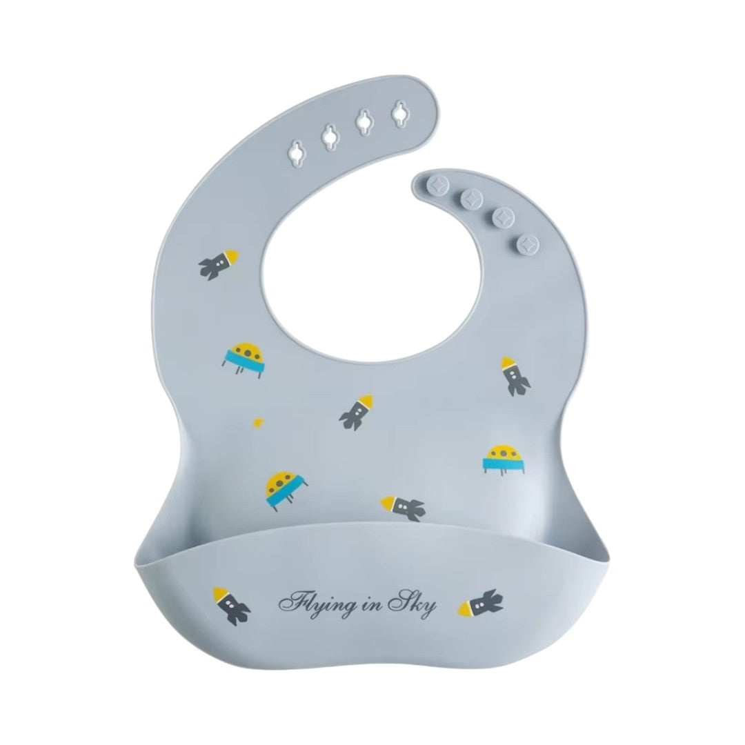Bavoir bébé en silicone imperméable