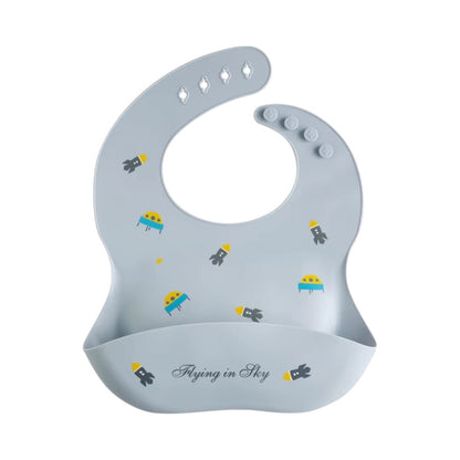 Bavoir bébé en silicone imperméable