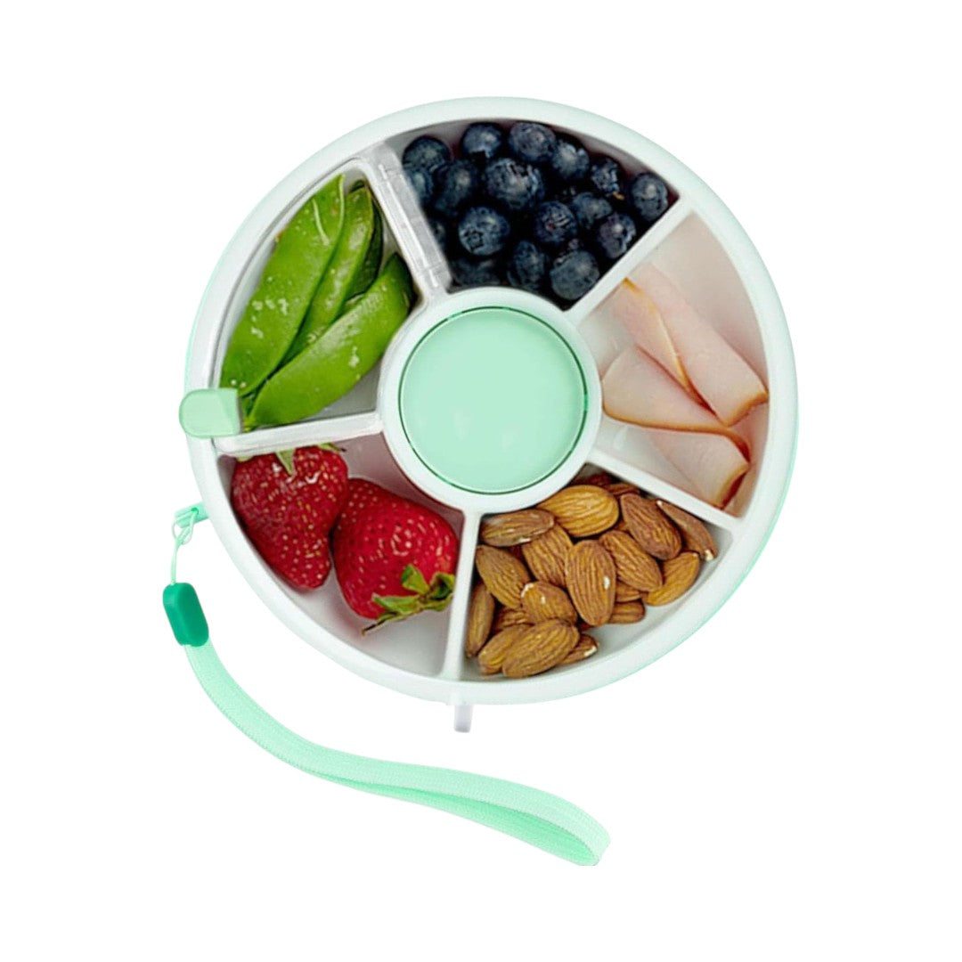 Boîte à snacks rotative pour enfants