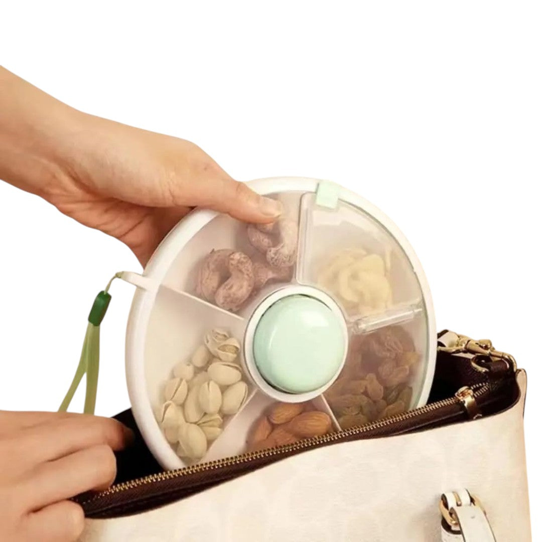 Boîte à snacks rotative pour enfants